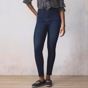 Lauren Conrad Sz 6 Dark Wash High Rise Skinny Jeans